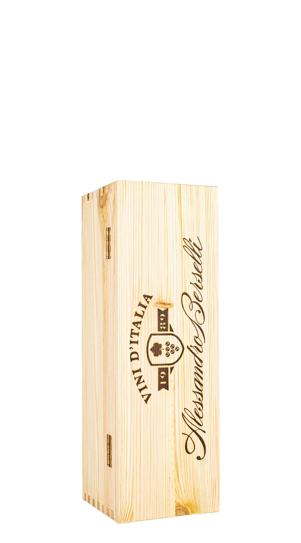 Wooden box Alessandro Berselli Vini d'Italia (1 bottle)
