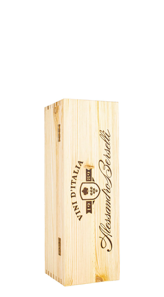 Confezione in legno Alessandro Berselli Vini d'Italia (1 bottiglia)
