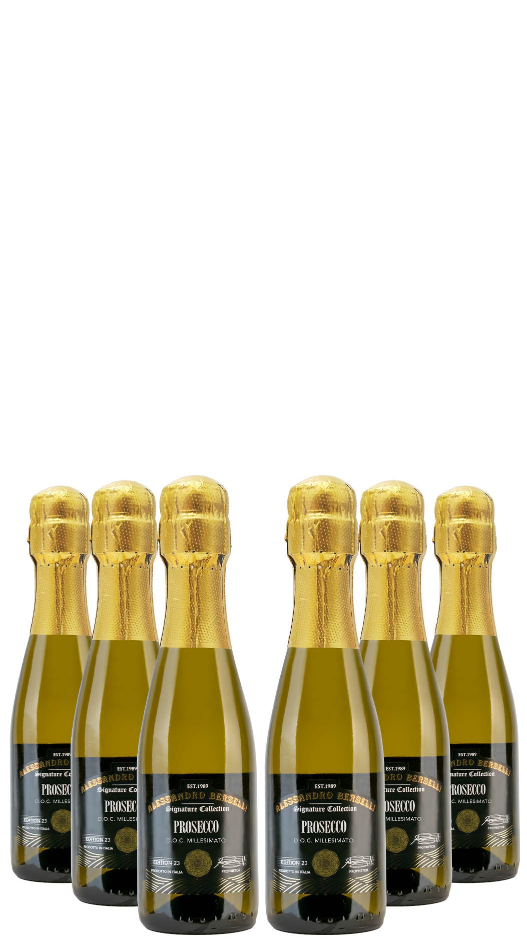 Prosecco D.O.C. Millesimato - 200 ml (6 bottles)