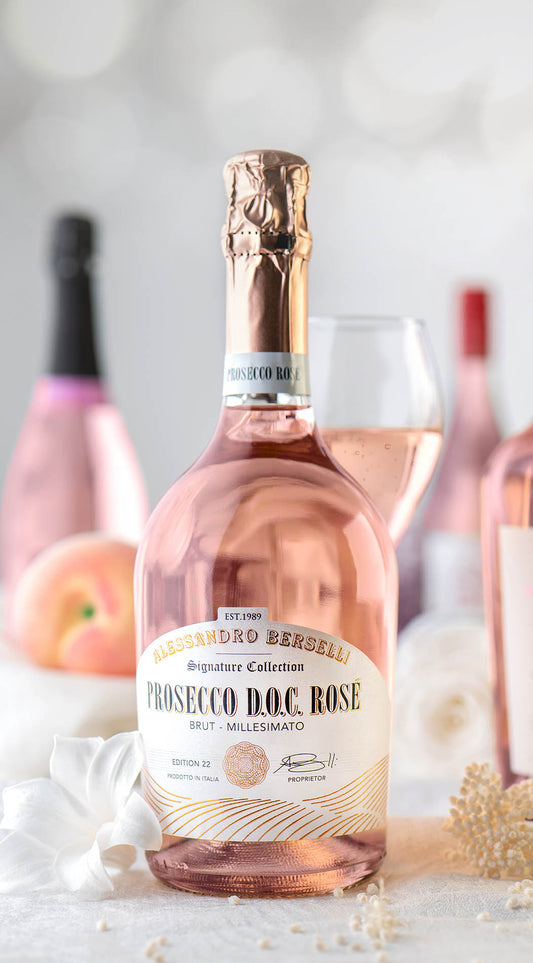 Prosecco D.O.C. Rosé Brut Millesimato 2022 - BIO & Vegan