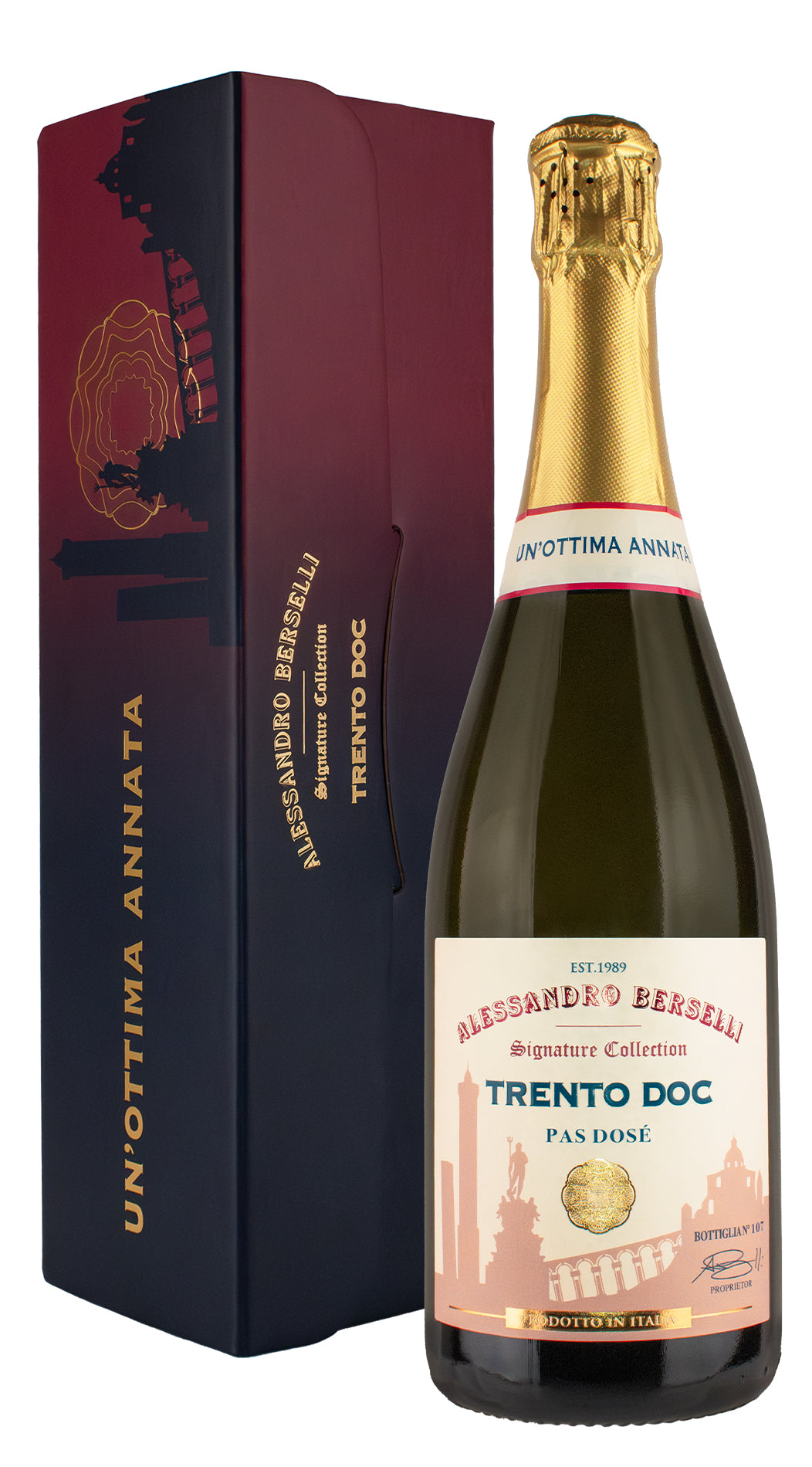 Trento Doc con Cofanetto Personalizzato